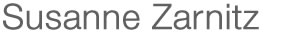 Susanne Zarnitz Logo
